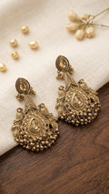 Anushri Royal Peacock Earrings | Elegant Ethnic Earrings for Women