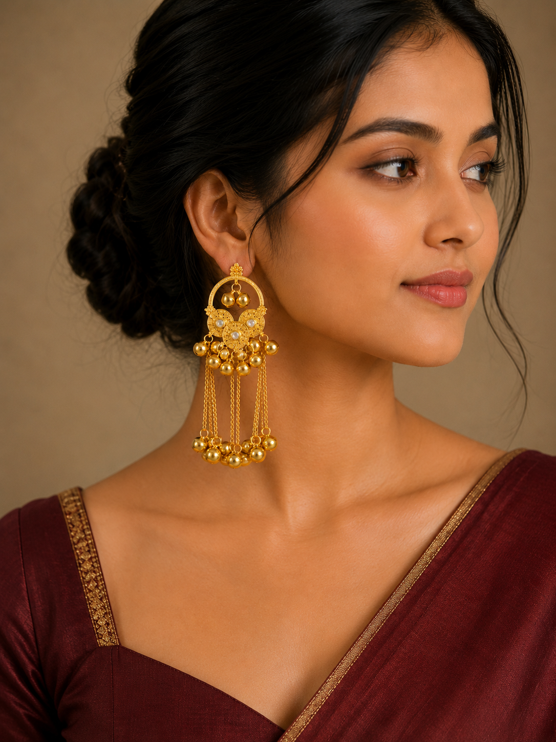 Kashmiri Drops Earrings | Traditional Drop Earrings for Women