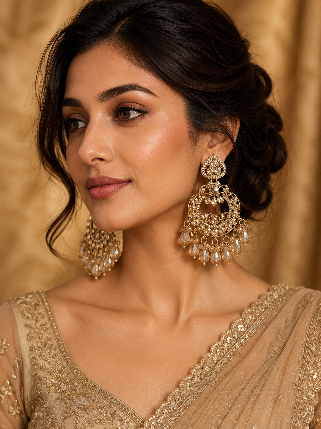 Mayura Royal Drop Earrings | Elegant Ethnic Earrings for Women
