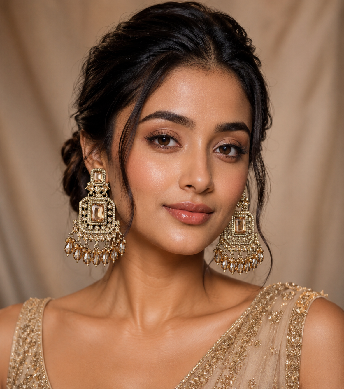 Anushri Grace Danglers | Elegant Ethnic Earrings for Women