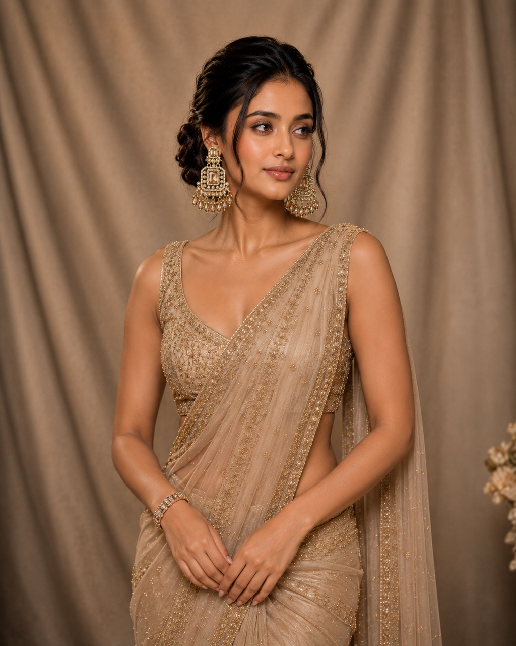 Anushri Grace Danglers | Elegant Ethnic Earrings for Women