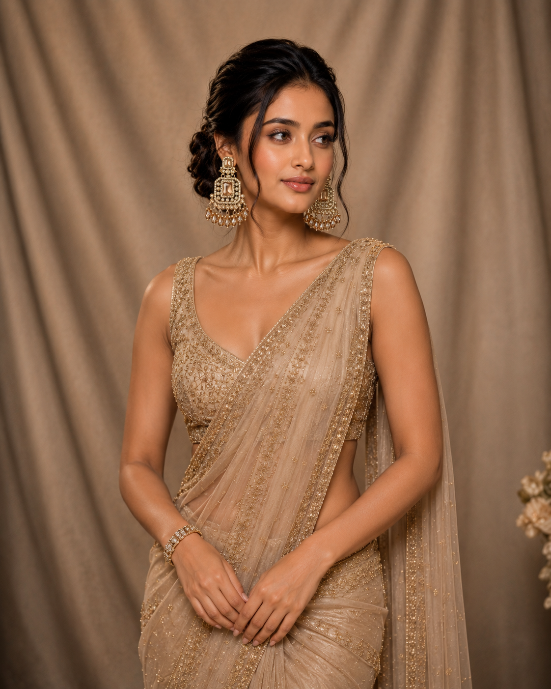 Anushri Grace Danglers | Elegant Ethnic Earrings for Women