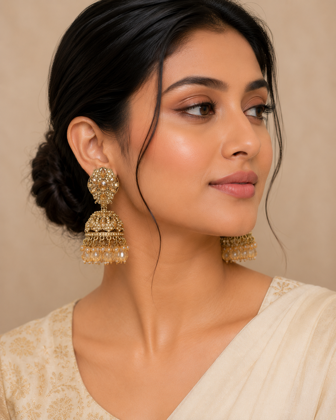 Celestial Jhumkas | Elegant Ethnic Earrings for Women
