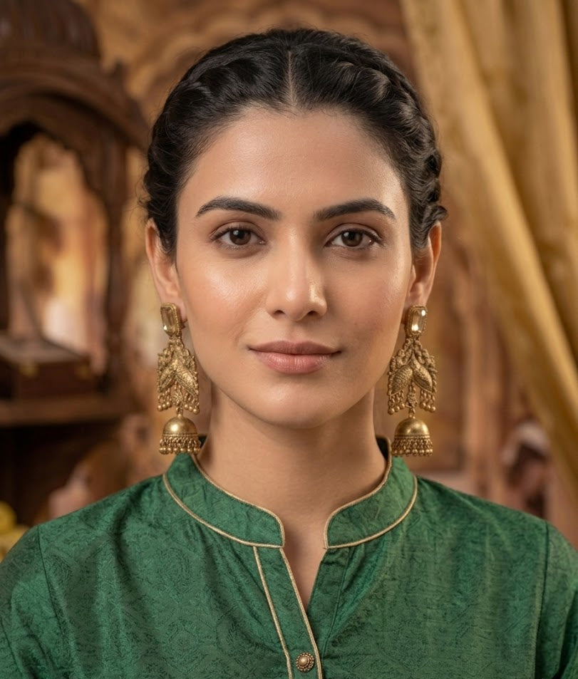 Vedangi Drops | Elegant Ethnic Earrings for Women