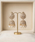 Pearl Jhumka| Elegant Ethnic Earrings for Women
