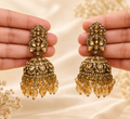 Anushri Vaibhavī Jhumka| Elegant Ethnic Earrings for Women