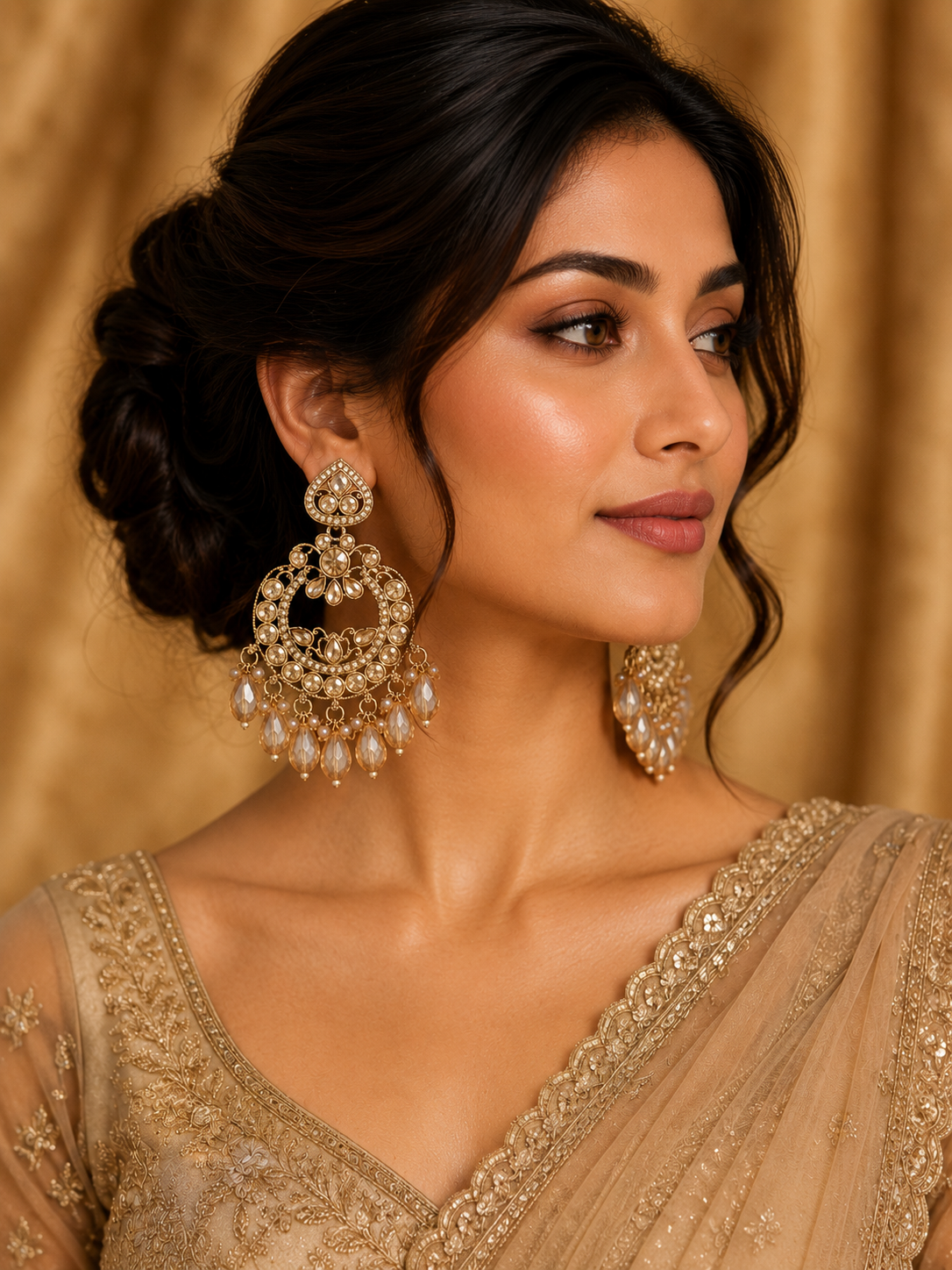 Mayura Royal Drop Earrings | Elegant Ethnic Earrings for Women