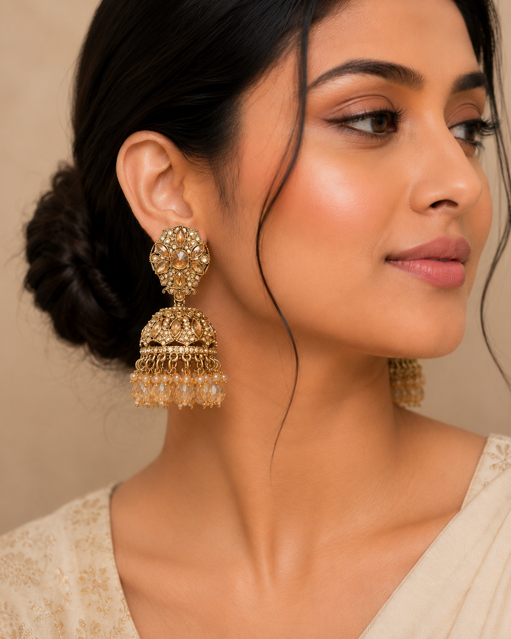 Celestial Jhumkas | Elegant Ethnic Earrings for Women